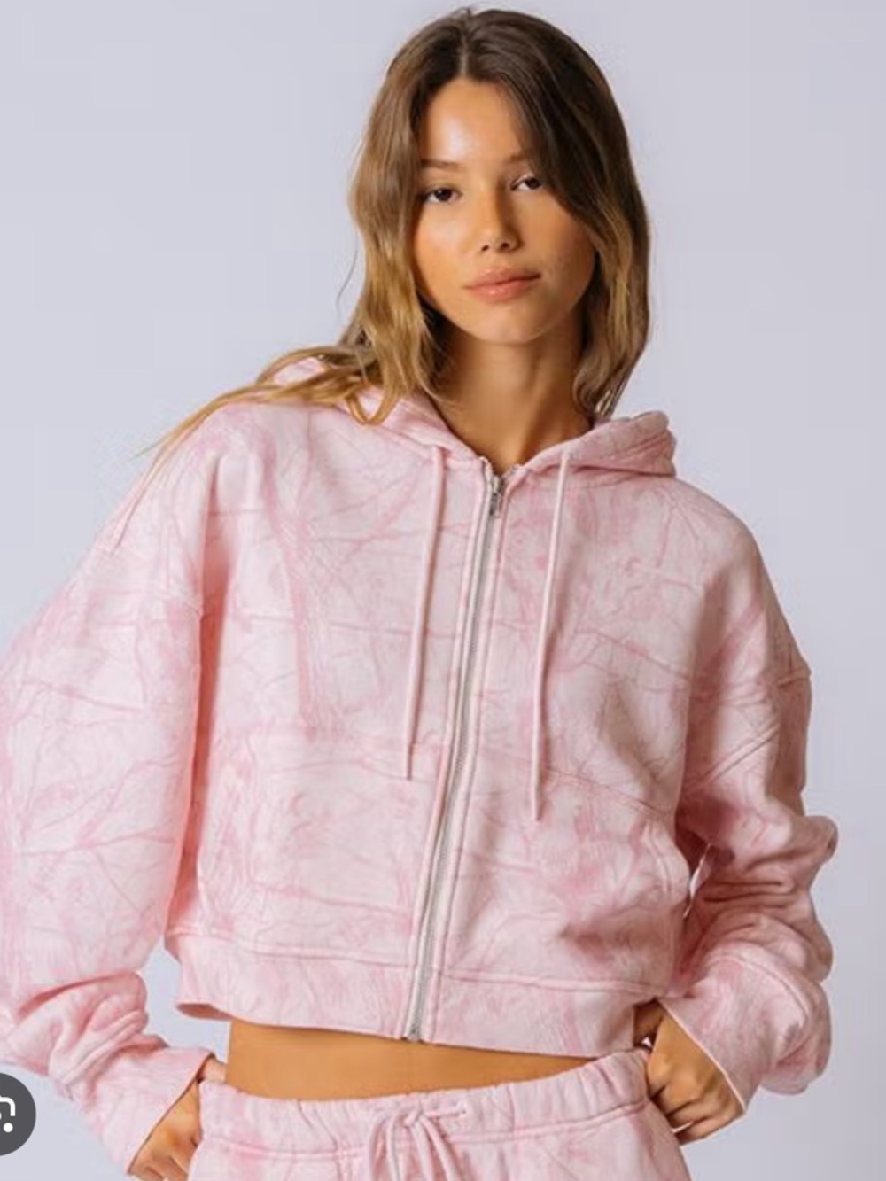Dairy Boy Bubble gum camo zip up hoodie